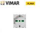 PRESA SCHUKO 16A VIMAR PLANA SILVER 14210.SL
