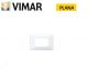 PLACCA 3 FORI VIMAR PLANA COLORE BIANCO 14653.01