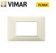 PLACCA 3 FORI VIMAR PLANA COLORE BEIGE 14653.03