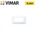 PLACCA 4 FORI VIMAR PLANA COLORE BIANCO 14654.01