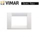 PLACCA CLASSICA 3 POSTI VIMAR IDEA 16743.01 BIANCO BRILLANTE