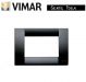 PLACCA CLASSICA 3 POSTI VIMAR IDEA 16743.16 NERO