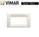 PLACCA CLASSICA 4 POSTI VIMAR IDEA 16744.04 BIANCO IDEA