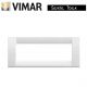 PLACCA CLASSICA 6P BIANCO BRILLANTE VIMAR IDEA 16746.01