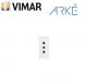 PRESA 2P+T 10A VIMAR ARKE' BIANCO 19201.B.