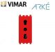 PRESA BIVALENTE 2P+T 16A VIMAR ARKE ROSSO 19203.R