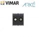 PRESA TV RD SAT DIRETTA 2 MODULI VIMAR ARKE' 19302.01 GRIGIO