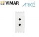 PRESA SPECIALE 6A PER SPINA 01620 VIMAR ARKE 19330.B BIANCO