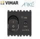 INTERRUTTORE MAGNETOTERMICO DIFFERENZIALE 10A VIMAR ARKE 19411.10 GRIGIO