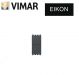 DUE PULSANTI INDIPENDENTI NO+NO 10A VIMAR EIKON GRIGIO 20066.