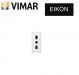 PRESA BIVALENTE 16A VIMAR EIKON BIANCO 20203.B.