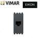 PRESA TELEFONICA RJ11 VIMAR EIKON 20320 GRIGIO