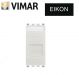 PRESA RJ45 CAT6 UTP CON PORTELLO VIMAR EIKON NEXT 20337.6.N