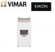 PRESA RJ45 CONNETTORE NETSAFE CAT5e UTP VIMAR EIKON BIANCO 20338.8.B