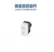 DOPPIO PULSANTE MASTER 16A 1PNA+1PNA 250V SERIE MIX 21020 BIANCO.
