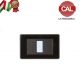 PLACCA 1P NERO COMPATIBILE MAGIC 2201