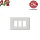 PLACCA 3P BIANCO COMPATIBILE MAGIC 2213