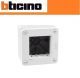 SCATOLA 2 POSTI IP40 BTICINO MATIX GO BIANCO 28402W