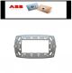 SUPPORTO ABB CHIARA 4 POSTI CON VITI 2CSK1604CH