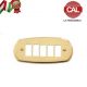 PLACCA 5P OTTONE LUCIDO COMPATIBILE MAGIC 3115