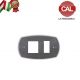 PLACCA SCHUKO+1P CROMO SATINATO OTTONE serie MAGIC 3118-CS