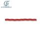CAVO TRECCIA SETA GAMBARELLI 3x0,75mm ROSSO AL METRO 34807