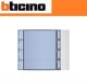 FRONTALE FONICO 4 PULSANTI BTICINO SFERA ALLMETAL 352041