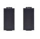 COPRIFORO BTICINO LIVING INTERNATIONAL COMPATIBILE L4950 NERO 2 PEZZI.