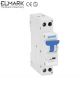INTERRUTTORE MAGNETOTERMICO 10A 4500K 1P+N ELMARK 41010C