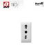 PRESA BIPASSO 2P+T 10/16A AVE SERIE DOMUS 441006/15TS