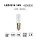LAMPADA LED E14 14V 3LED BIA, LUCE BIANCA. 4500930