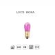 LAMPADA LED E14 14V 3LED BIA, LUCE ROSA. 4500937