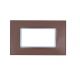 joy PLACCA 4P BRONZO VETRO COMPATIBILE MATIX BTICINO