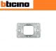 SUPPORTO 2 POSTI CON GRAFFETTE BTICINO MATIX 500S/23A