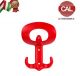 PORTA ABITO 130X95 ROSSO IN ABS POLDO 516