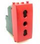 joy PRESA BIVALENTE ROSSO 16A  COMPATIBILE MATIX NO ORIGINALE