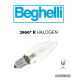 LAMPADA BEGHELLI OLIVA ALOGENA 24W 2900k 54920