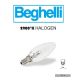 LAMPADA BEGHELLI FORMA TORTIGLIONE 37W  2900k 54930