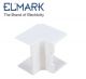 ANGOLO INTERNO 100X40 PER CANALINA ELMARK BIANCO