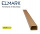 CANALINA 12X12 FAGGIO CHIARO 2mt CON COPERCHIO
