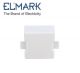 GIUNTO 25X16 2pz PER CANALINA ELMARK BIANCO