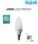 LAMPADA BEGHELLI OLIVA SAVING LED 7W E14 6500K 56979 LAMPADINA LUCE FREDDA