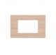 gem PLACCA 4P ABETE PVC COMPATIBILE VIMAR PLANA