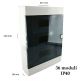 QUADRO ELETTRICO A PARETE IP40 DA INTERNO 36 MODULI DIN CENTRALINO