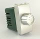 gem INTERRUTTORE DIMMER 500W COMPATIBILE VIMAR PLANA ALLUMINIO