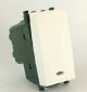 DEVIATORE LUMINOSO COMPATIBILE VIMAR PLANA BIANCO