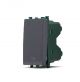 gem DEVIATORE LUMINOSO COMPATIBILE VIMAR ARKE' NERO LUCIDO