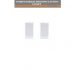 COPRIFORO COMPATIBILE BTICINO LIVING LIGHT N4950 BIANCO