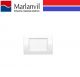 PLACCA MARLANVIL CLASSIC 3 POSTI COLORE BIANCO 7833.T.B