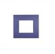 art PLACCA 2P BLU NAVY PVC COMPATIBILE LIVING BTICINO